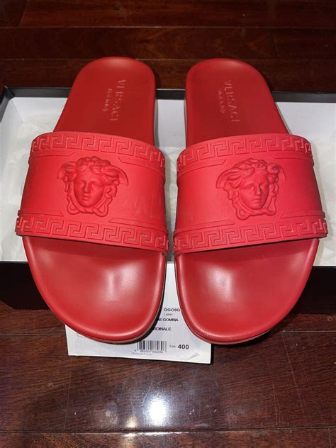 fake versace slides uk|Versace slides cheap.